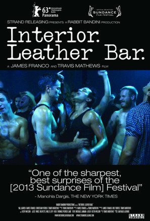 Interior. Leather Bar. movie poster (2013) wooden framed poster