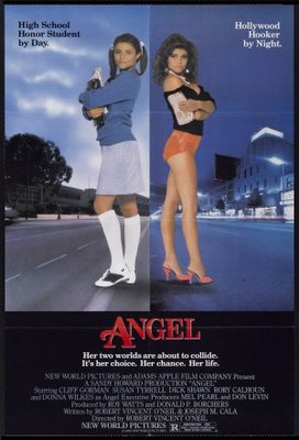 Angel movie poster (1984) wooden framed poster