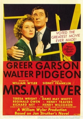 Mrs. Miniver movie poster (1942) poster