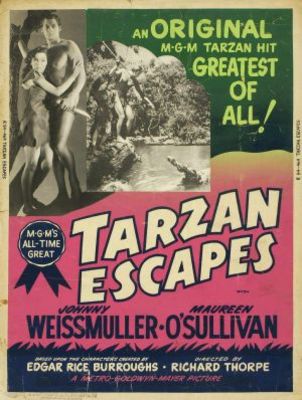 Tarzan Escapes movie poster (1936) Stickers MOV_4054563f