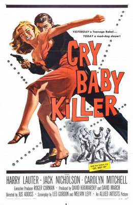 The Cry Baby Killer movie poster (1958) wooden framed poster