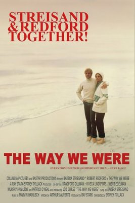 The Way We Were movie poster (1973) metal framed poster
