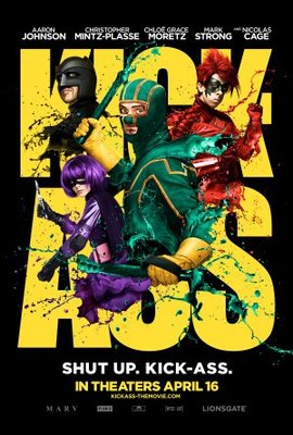 Kick-Ass movie poster (2010) Stickers MOV_415128aa