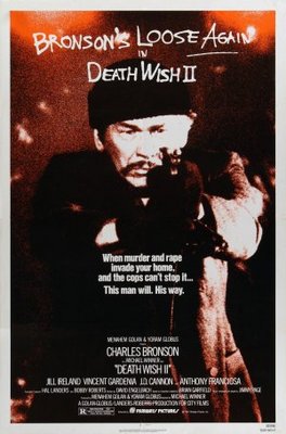 Death Wish II movie poster (1982) mouse pad