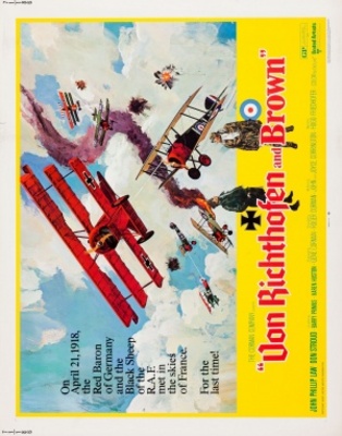 Von Richthofen and Brown movie poster (1971) pillow