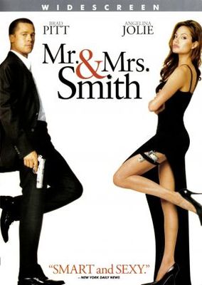 Mr. & Mrs. Smith movie poster (2005) pillow