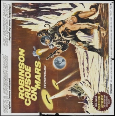 Robinson Crusoe on Mars movie poster (1964) pillow