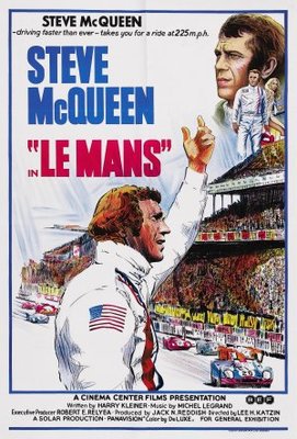 Le Mans movie poster (1971) wood print