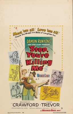 Stop, You're Killing Me movie poster (1952) hoodie