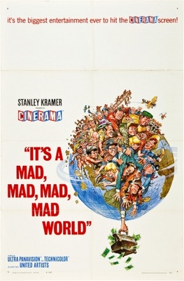 It's a Mad Mad Mad Mad World movie poster (1963) mouse pad