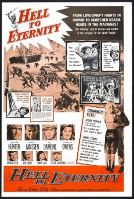 Hell to Eternity movie poster (1960) poster