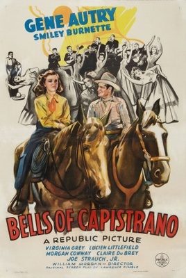 Bells of Capistrano movie poster (1942) canvas poster