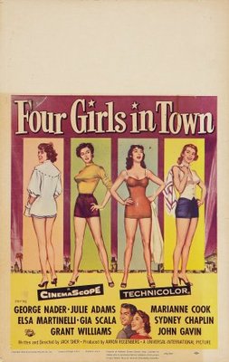 Four Girls in Town movie poster (1957) Tank Top