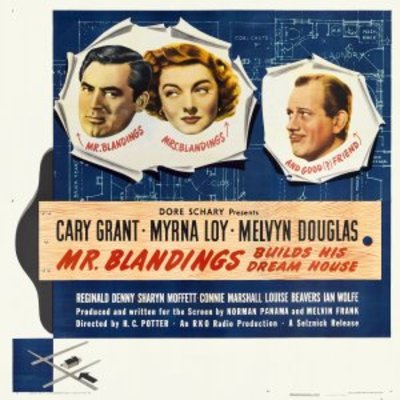 Mr. Blandings Builds His Dream House movie poster (1948) canvas poster
