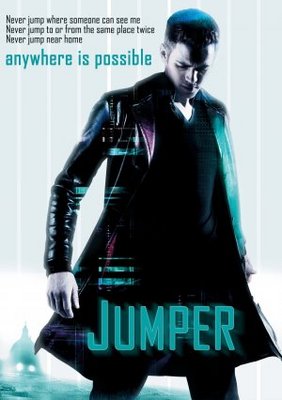 Jumper movie poster (2008) wood print