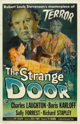 The Strange Door movie poster (1951) metal framed poster