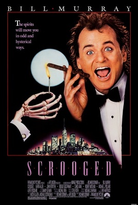 Scrooged movie poster (1988) poster