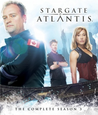 Stargate: Atlantis movie poster (2004) wood print