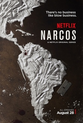 Narcos movie poster (2015) metal framed poster