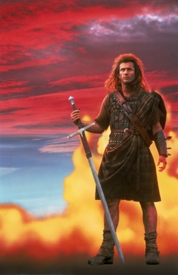 Braveheart movie poster (1995) poster with hanger