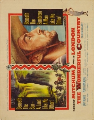 The Wonderful Country movie poster (1959) canvas poster