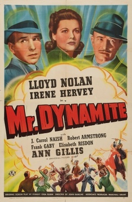 Mr. Dynamite movie poster (1941) pillow