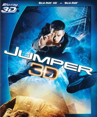 Jumper movie poster (2008) wood print