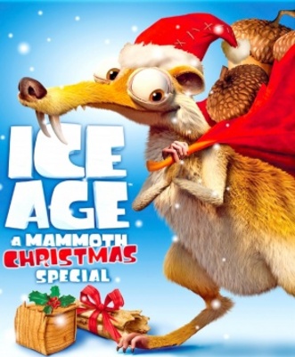 Ice Age: A Mammoth Christmas movie poster (2011) wooden framed poster