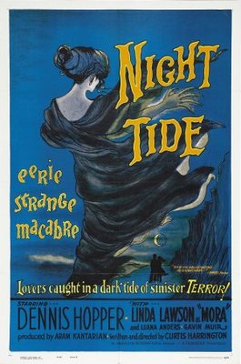 Night Tide movie poster (1961) wooden framed poster