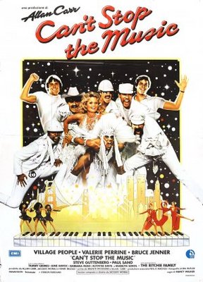 Can't Stop the Music movie poster (1980) canvas poster