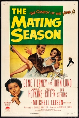 The Mating Season movie poster (1951) mouse pad