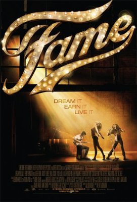 Fame movie poster (2009) wooden framed poster