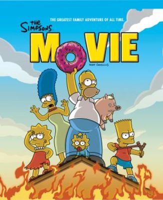 The Simpsons Movie movie poster (2007) Stickers MOV_48110c68