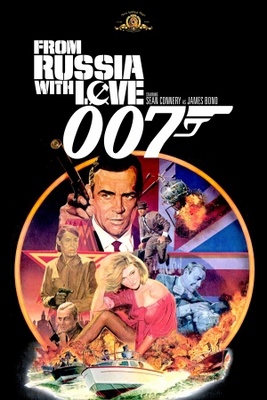 From Russia with Love movie poster (1963) wood print