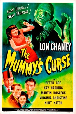 The Mummy's Curse movie poster (1944) wooden framed poster