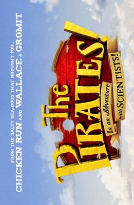 Pirates! movie poster (2012) Stickers MOV_4b92aa14
