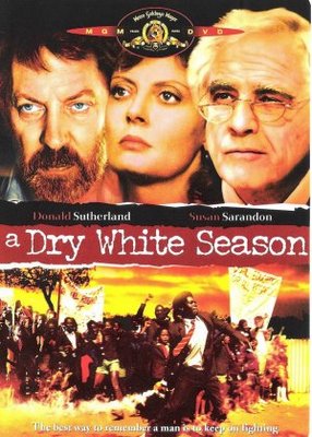 A Dry White Season movie poster (1989) poster with hanger