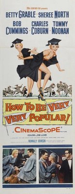 How to Be Very, Very Popular movie poster (1955) hoodie