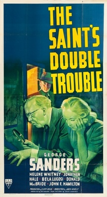 The Saint's Double Trouble movie poster (1940) poster with hanger