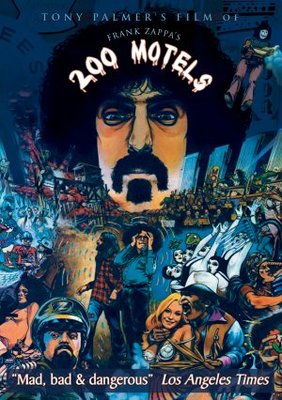 200 Motels movie poster (1971) metal framed poster