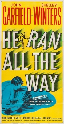 He Ran All the Way movie poster (1951) metal framed poster