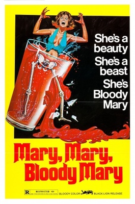 Mary, Mary, Bloody Mary movie poster (1975) canvas poster