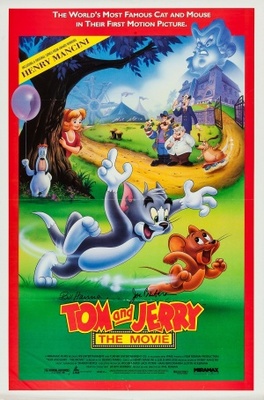 Tom and Jerry: The Movie movie poster (1992) Stickers MOV_4f780de8
