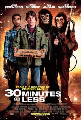 30 Minutes or Less movie poster (2011) poster