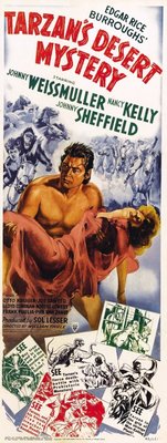 Tarzan's Desert Mystery movie poster (1943) Longsleeve T-shirt