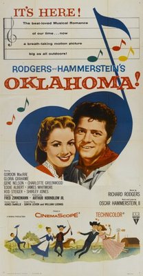 Oklahoma! movie poster (1955) poster