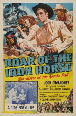 Roar of the Iron Horse, Rail-Blazer of the Apache Trail movie poster (1951) hoodie