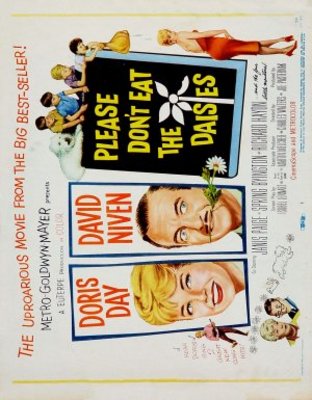 Please Don't Eat the Daisies movie poster (1960) wooden framed poster