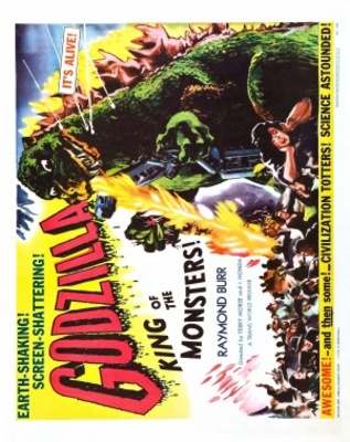 Gojira movie poster (1954) wooden framed poster