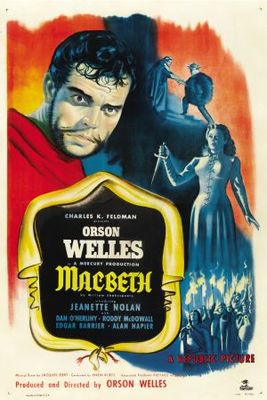 Macbeth movie poster (1948) wooden framed poster